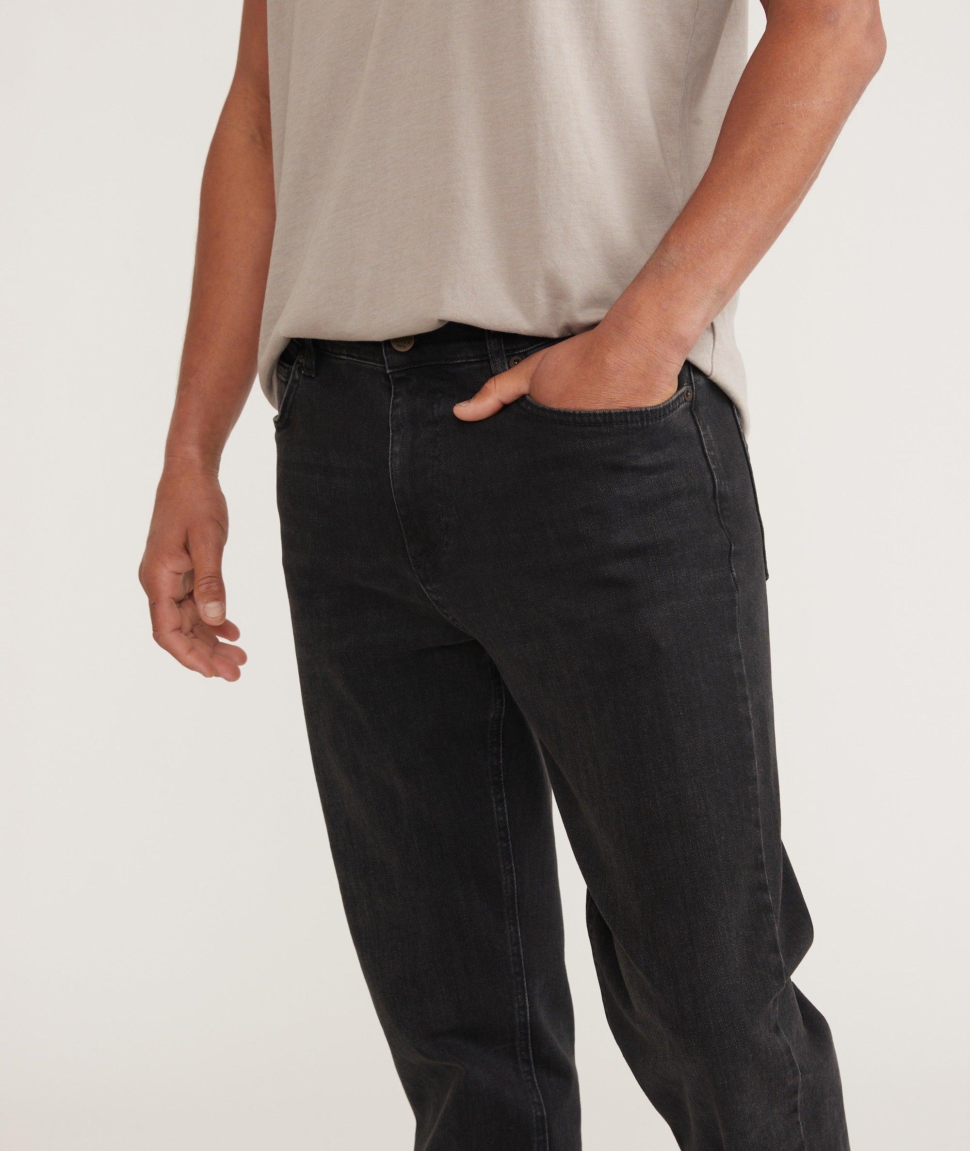 5 Pocket Slim Straight Denim Pant Product Image