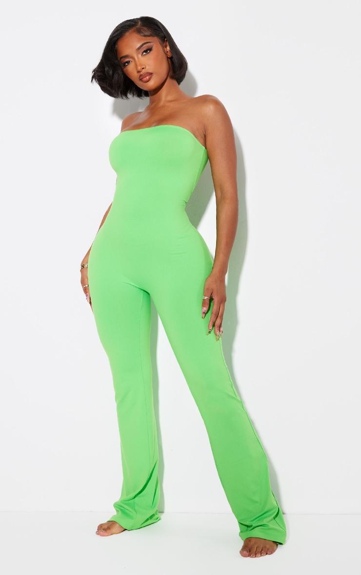 Shape Lime Soft Sculpted Bandeau Jumpsuit Product Image