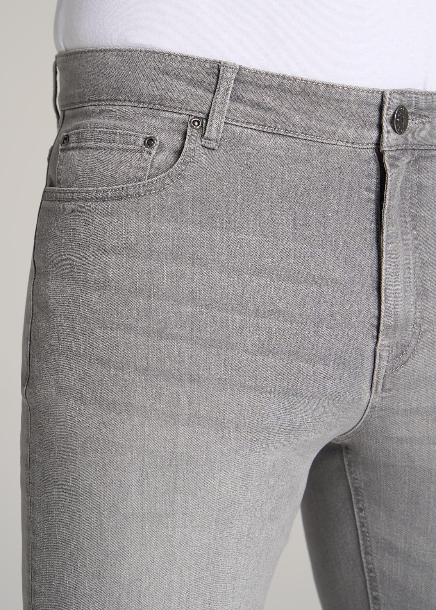 Dylan SLIM-FIT Jeans for Tall Men in Concrete Grey Product Image