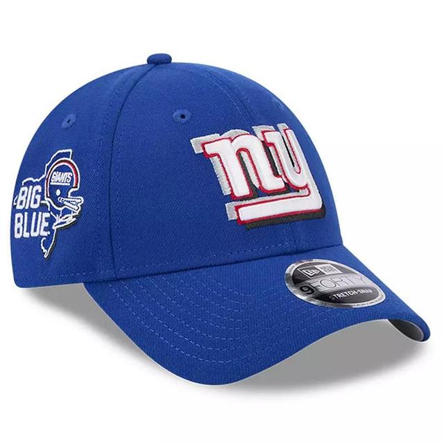 Mens New Era Royal New York Giants 2024 NFL Draft 9FORTY Adjustable Hat Product Image