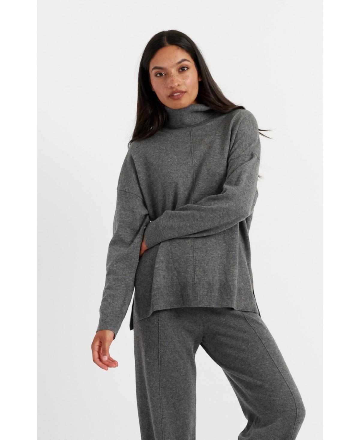 Chinti and Parker Womens Chinti & Parker Wool-Cashmere Rollneck Sweater product image