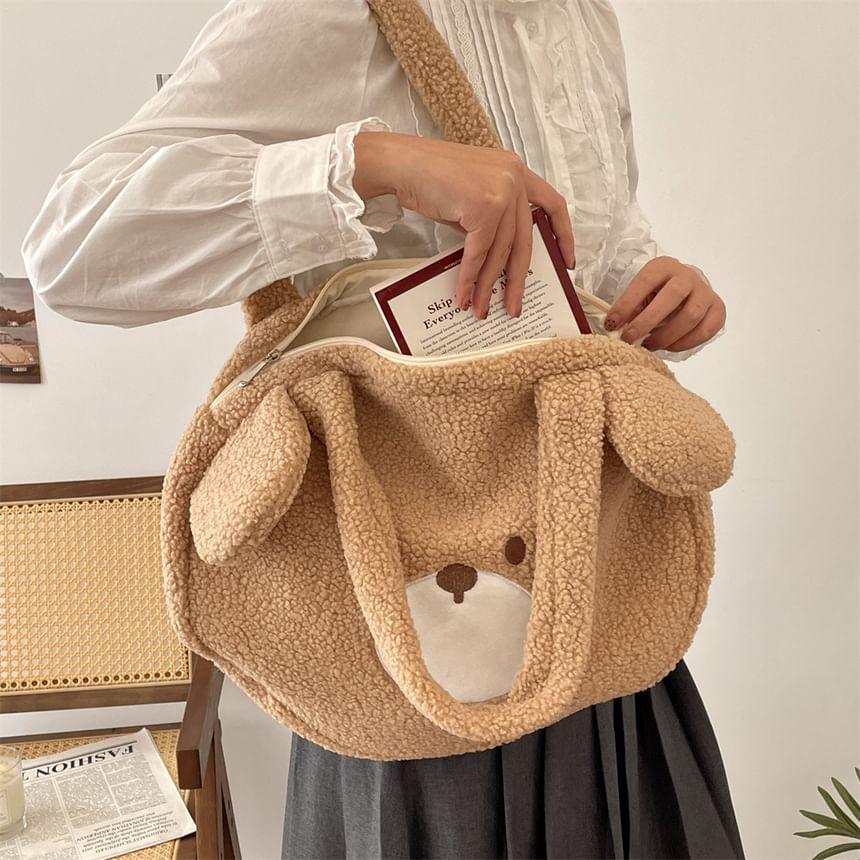 Bear Fleece Tote Bag Product Image