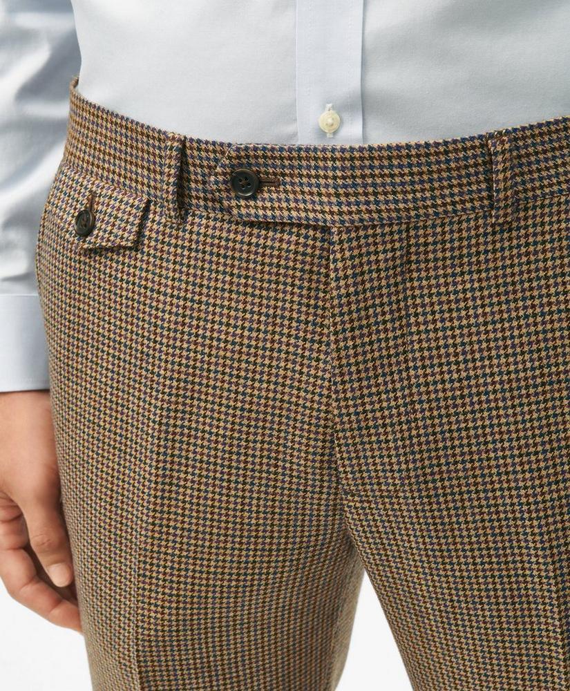 Slim Fit Guncheck Wool Suit Pants Product Image