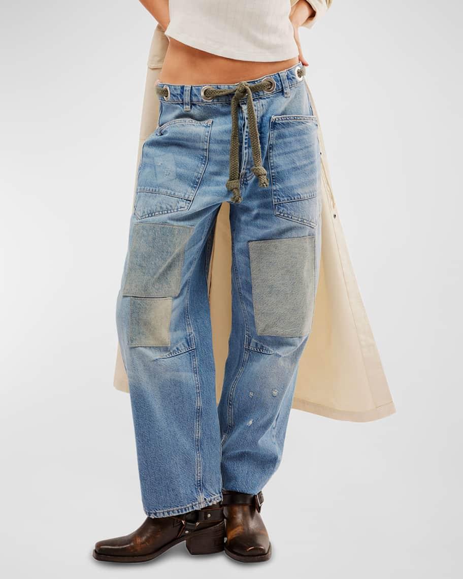 We The Free Moxie Pull-On Barrel Jeans product image