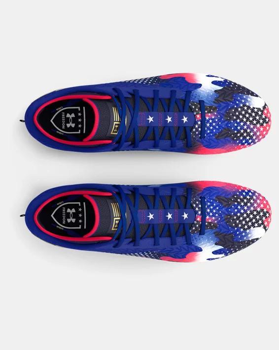 Men's UA Spotlight 4 MC USA Football Cleats Product Image