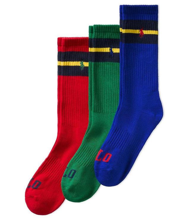 Polo Ralph Lauren Crew Socks 3-Pack Product Image