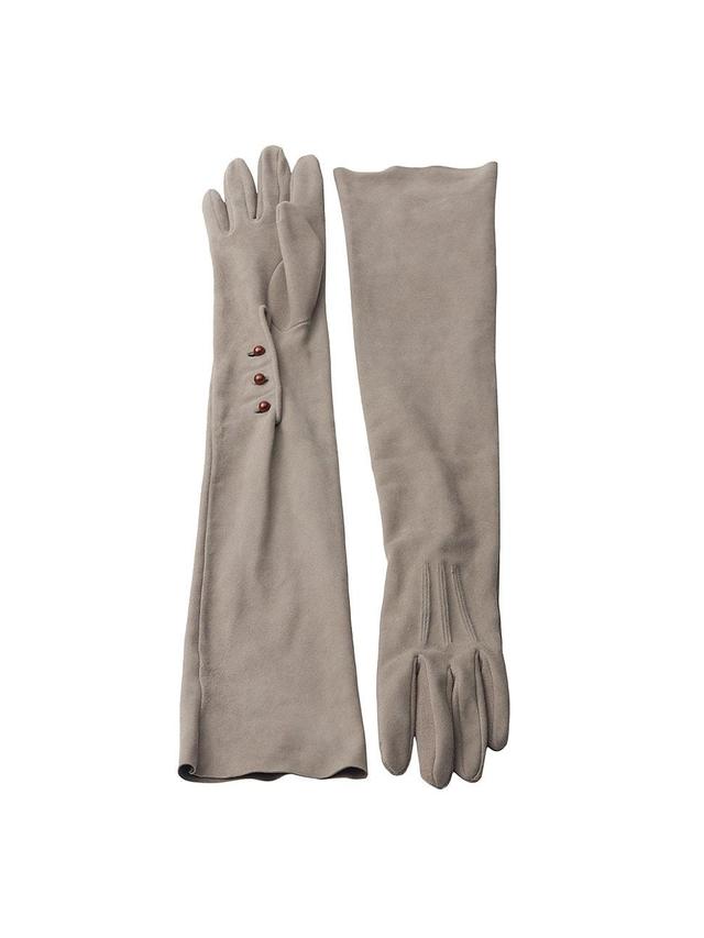 Womens Suede Gloves Product Image