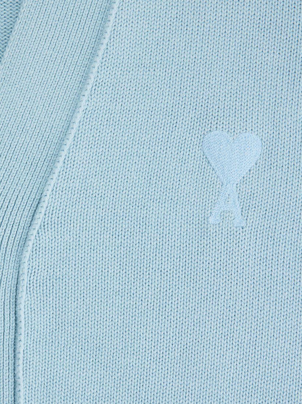 Ami de Coeur intarsia-logo cardigan Product Image