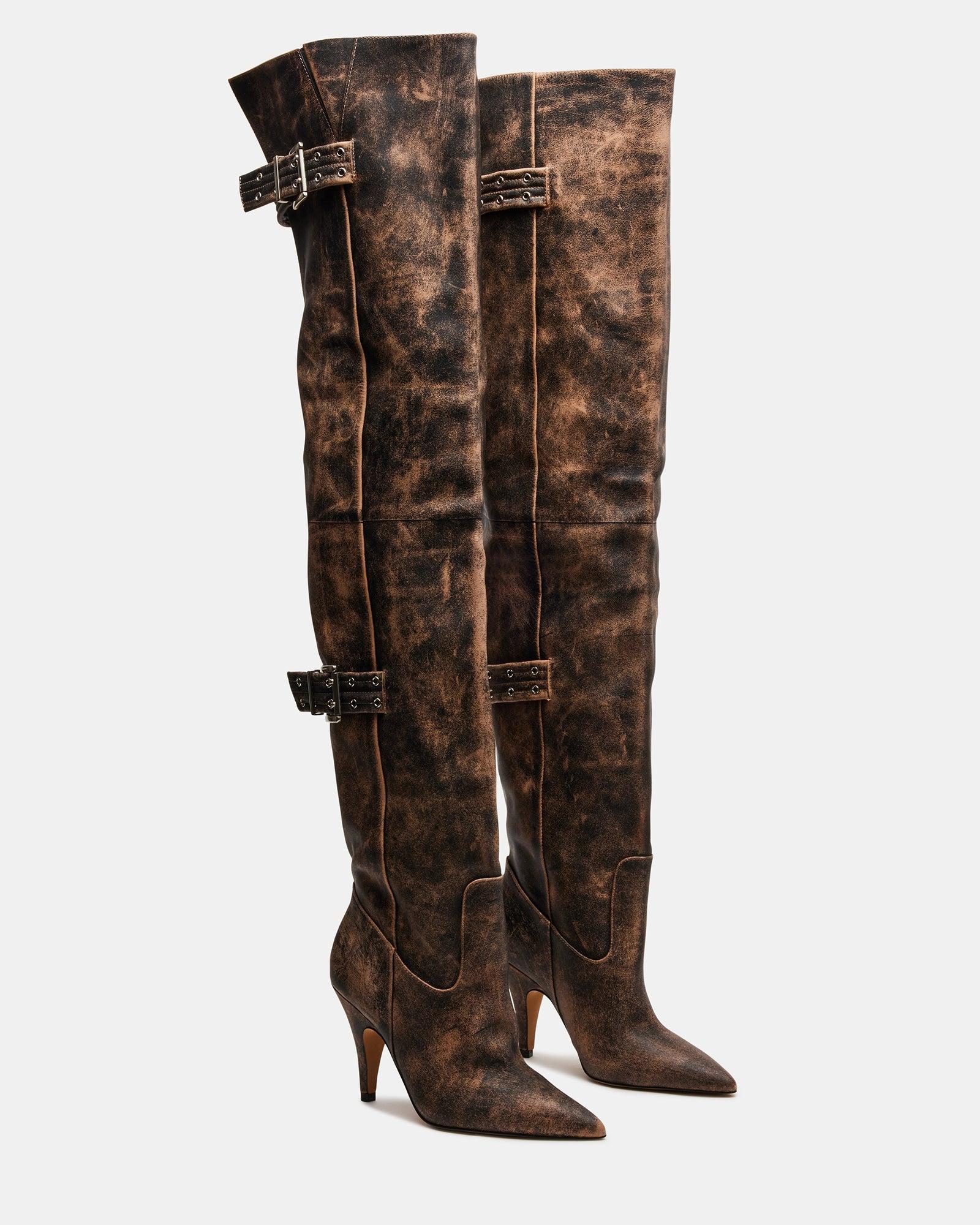 BADDIE BROWN DISTRESSED Female Product Image