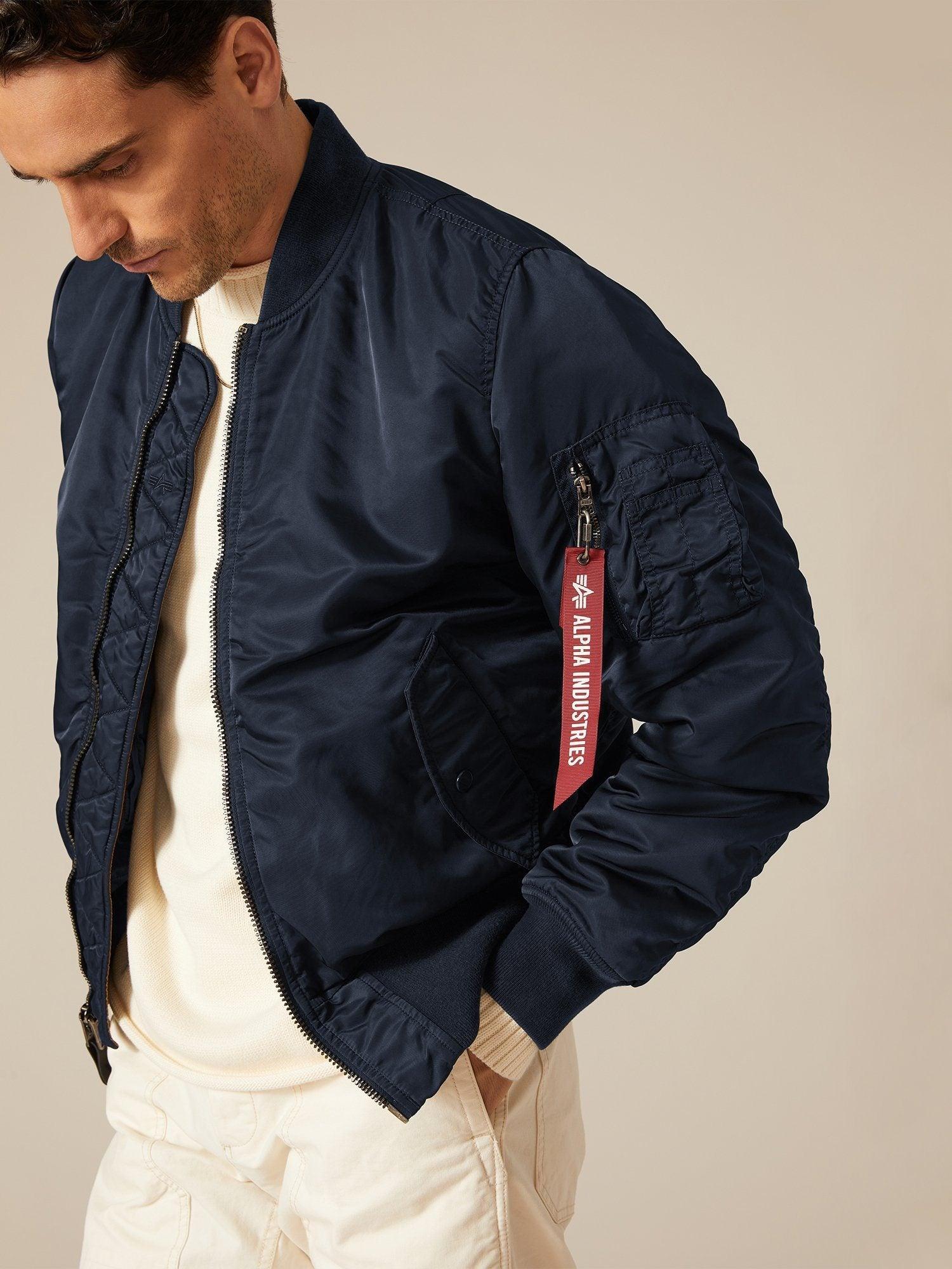 MA-1 BATTLEWASH BOMBER JACKET Male Product Image