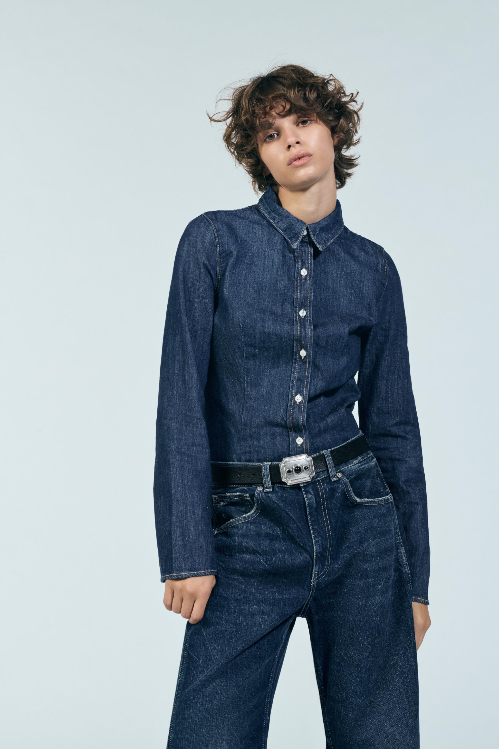 DENIM SHIRT TRF Product Image