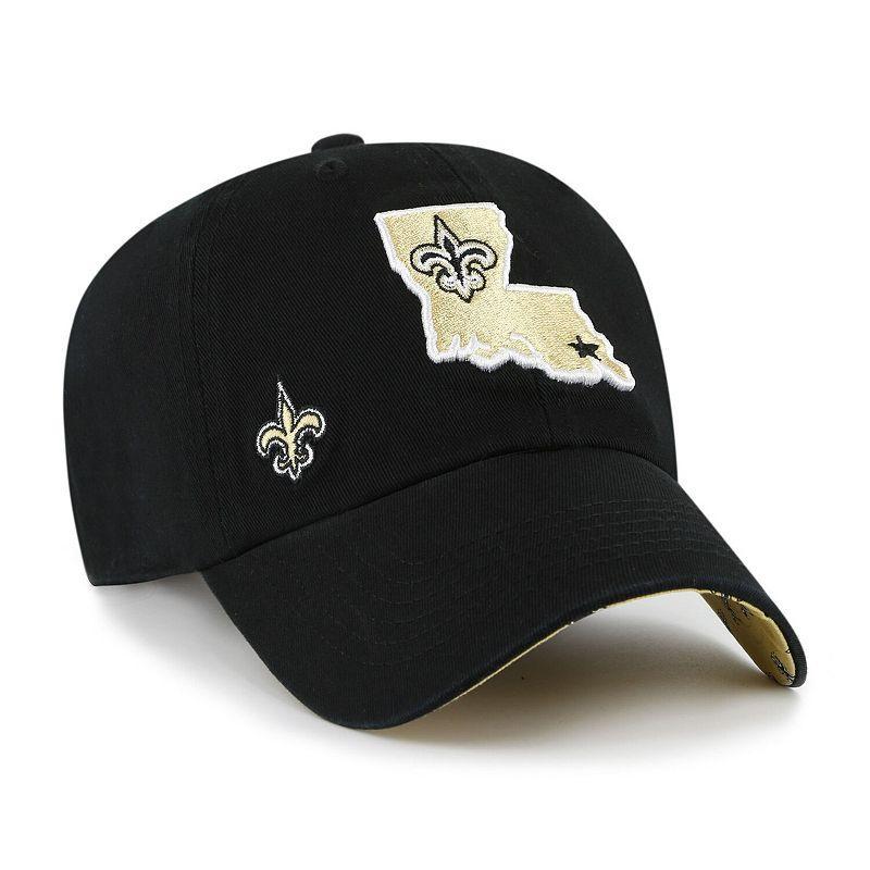 Womens 47 New Orleans Saints Confetti Icon Clean Up Adjustable Hat Product Image