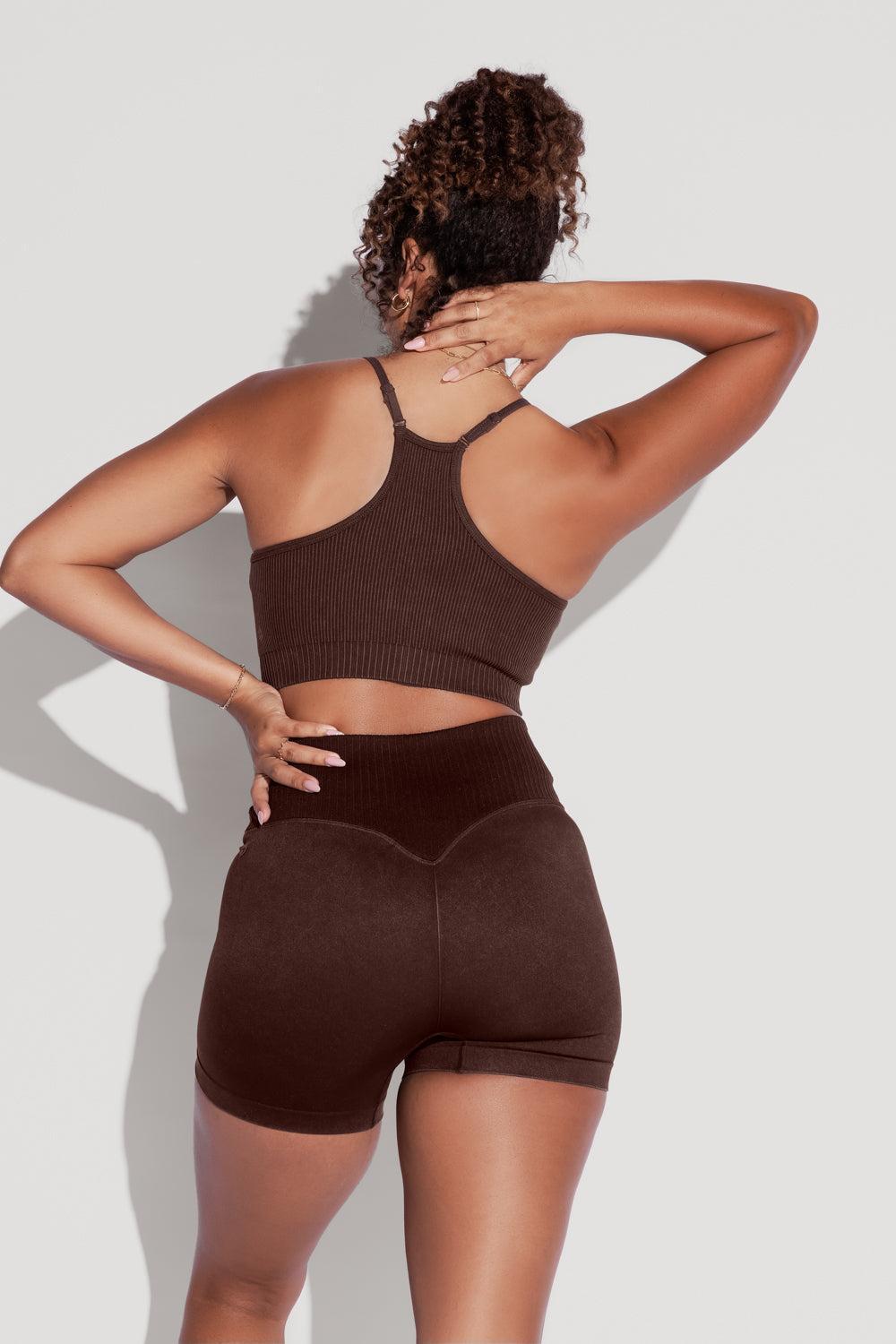 What's the Scoop Seamless Bra - French Roast Product Image