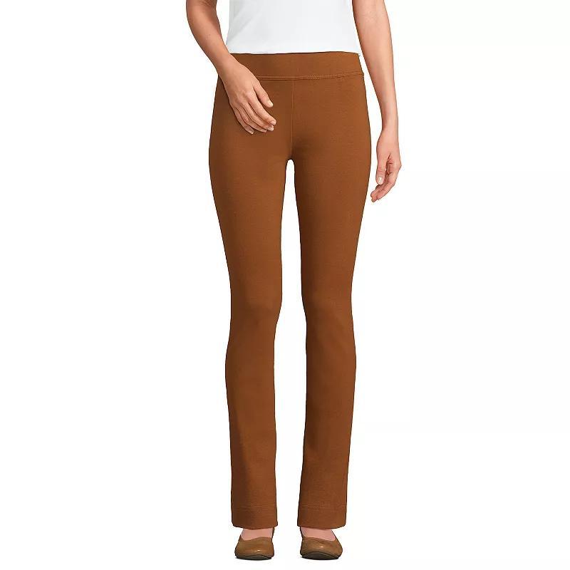 Lands End Womens Starfish Mid Rise Slim Leg Pants Product Image