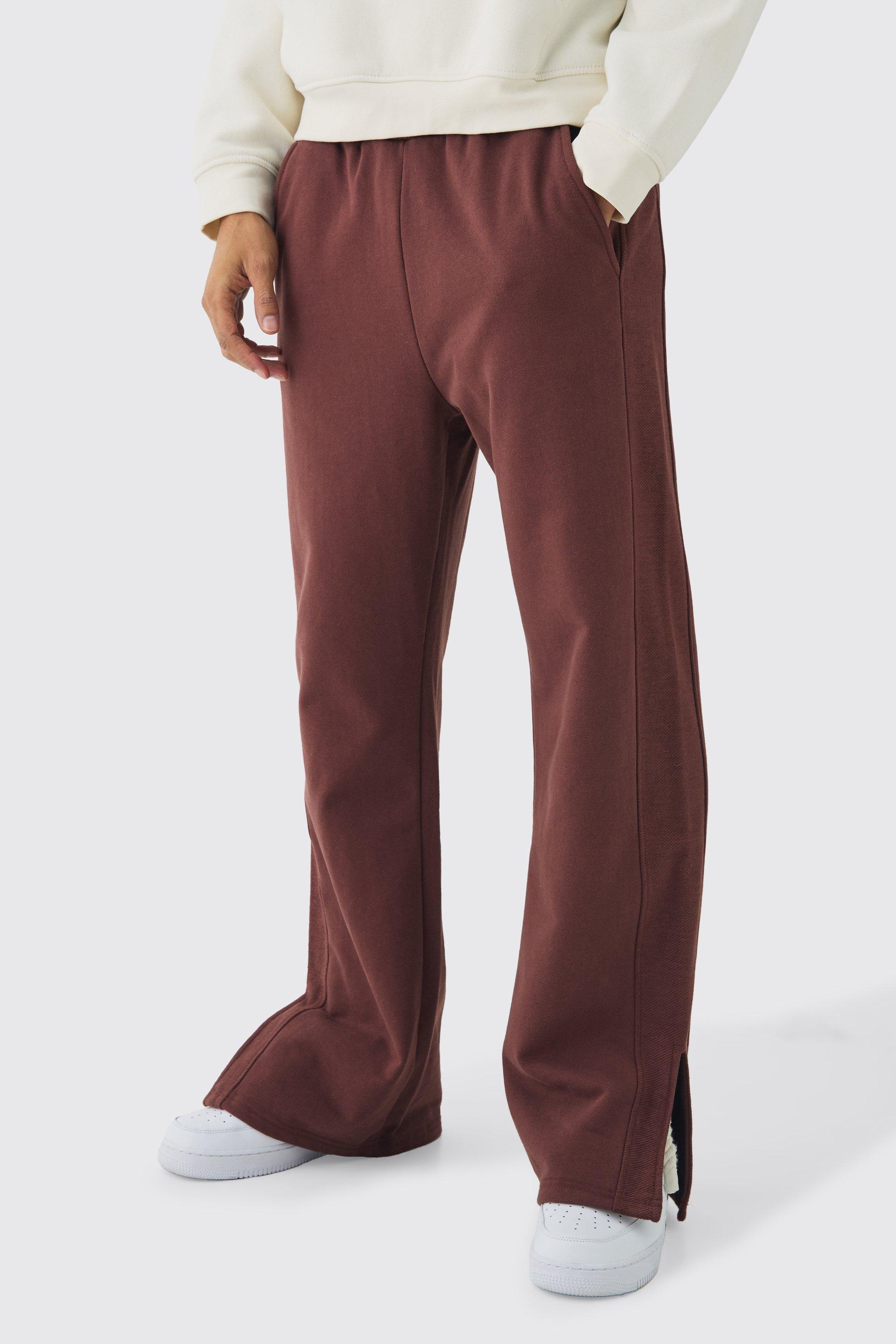 Straight Leg Reverse Loopback Sweatpants | boohooMAN USA Product Image