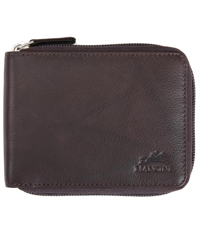 Mens Monterrey Collection Zippered Bifold Wallet with Removable Pass Case Product Image