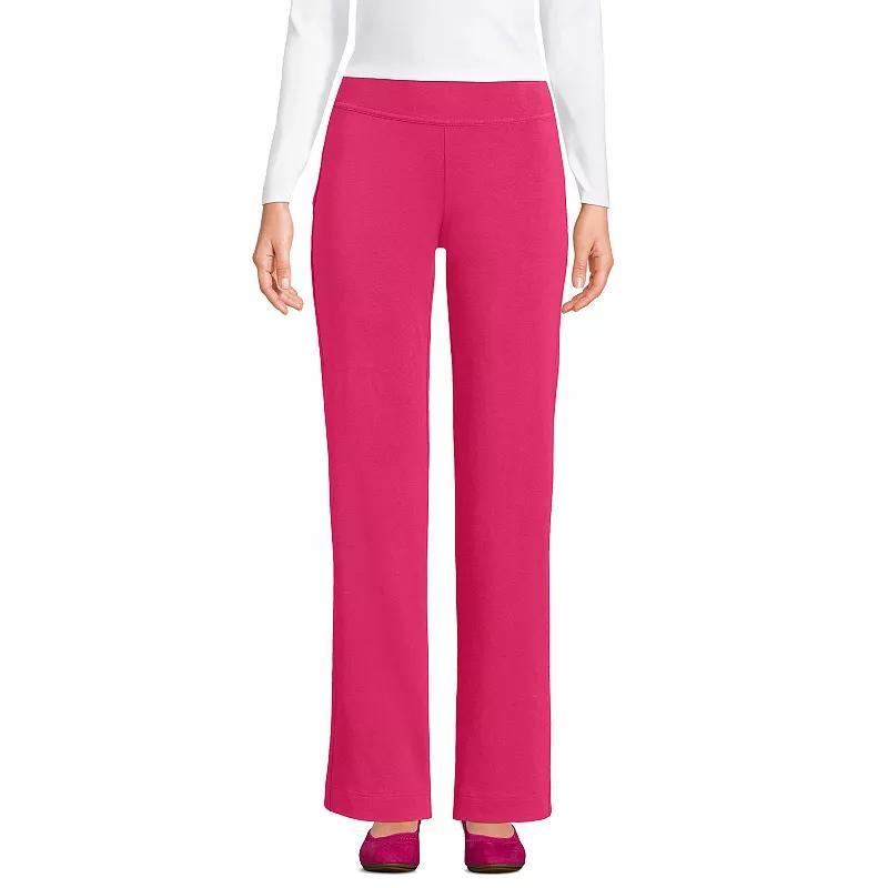 Womens Lands End Starfish Straight-Leg Pull-On Pants Product Image