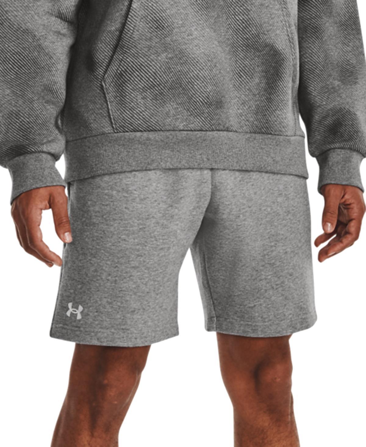 Under Armour Mens Rival Fleece 10 Drawstring Shorts Product Image