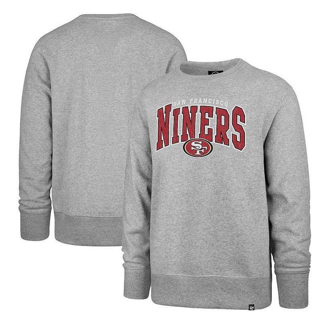 Mens 47 Gray San Francisco 49ers Varsity Block Headline Pullover Sweatshirt Product Image