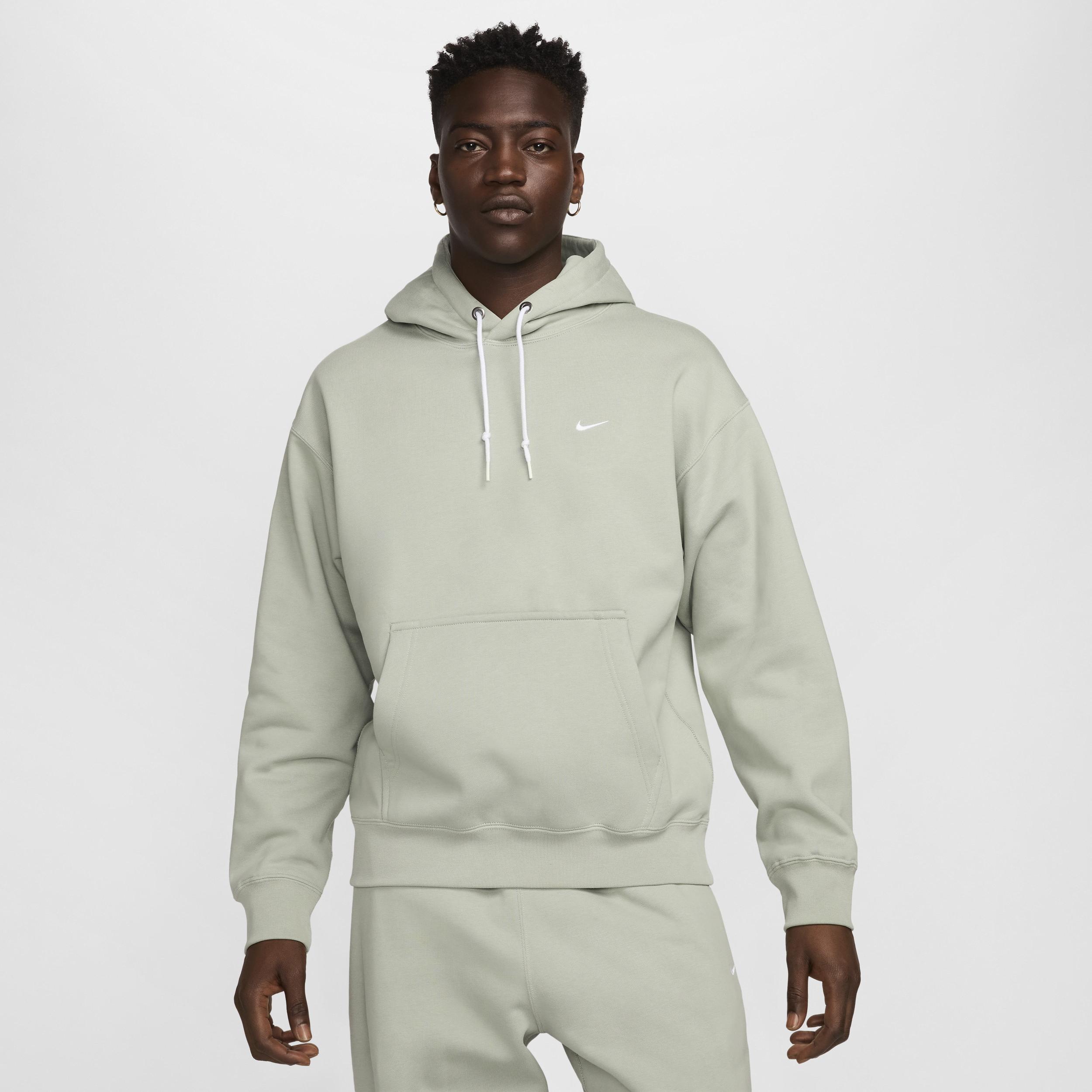 Nike Men's Solo Swoosh Fleece Pullover Hoodie Product Image