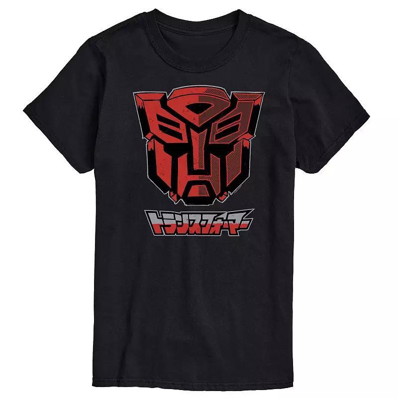 Mens Transformers Autobot Comic Style Graphic Tee Product Image