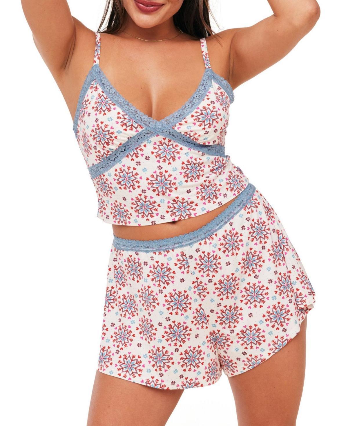 Adore Me Womens Lila Pajama Cami & Shorts Set Product Image