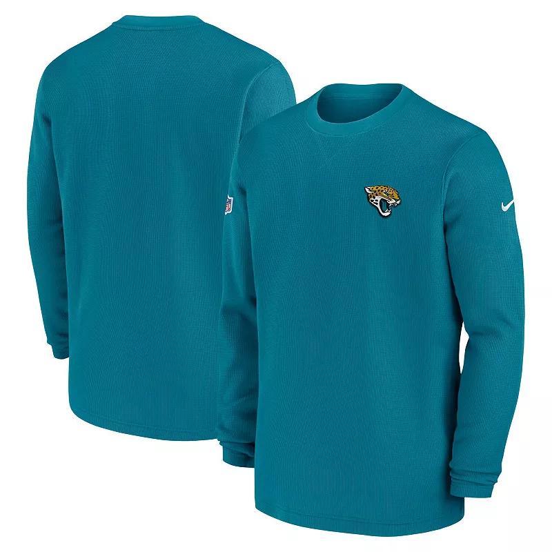 Mens Nike Teal Jacksonville Jaguars 2023 Sideline Long Sleeve Performance T-Shirt Product Image