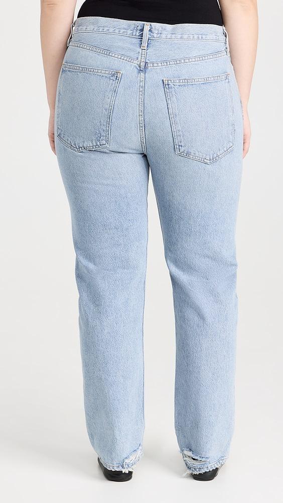 AGOLDE 90s Pinch Waist High Rise Straight Jeans | Shopbop Product Image