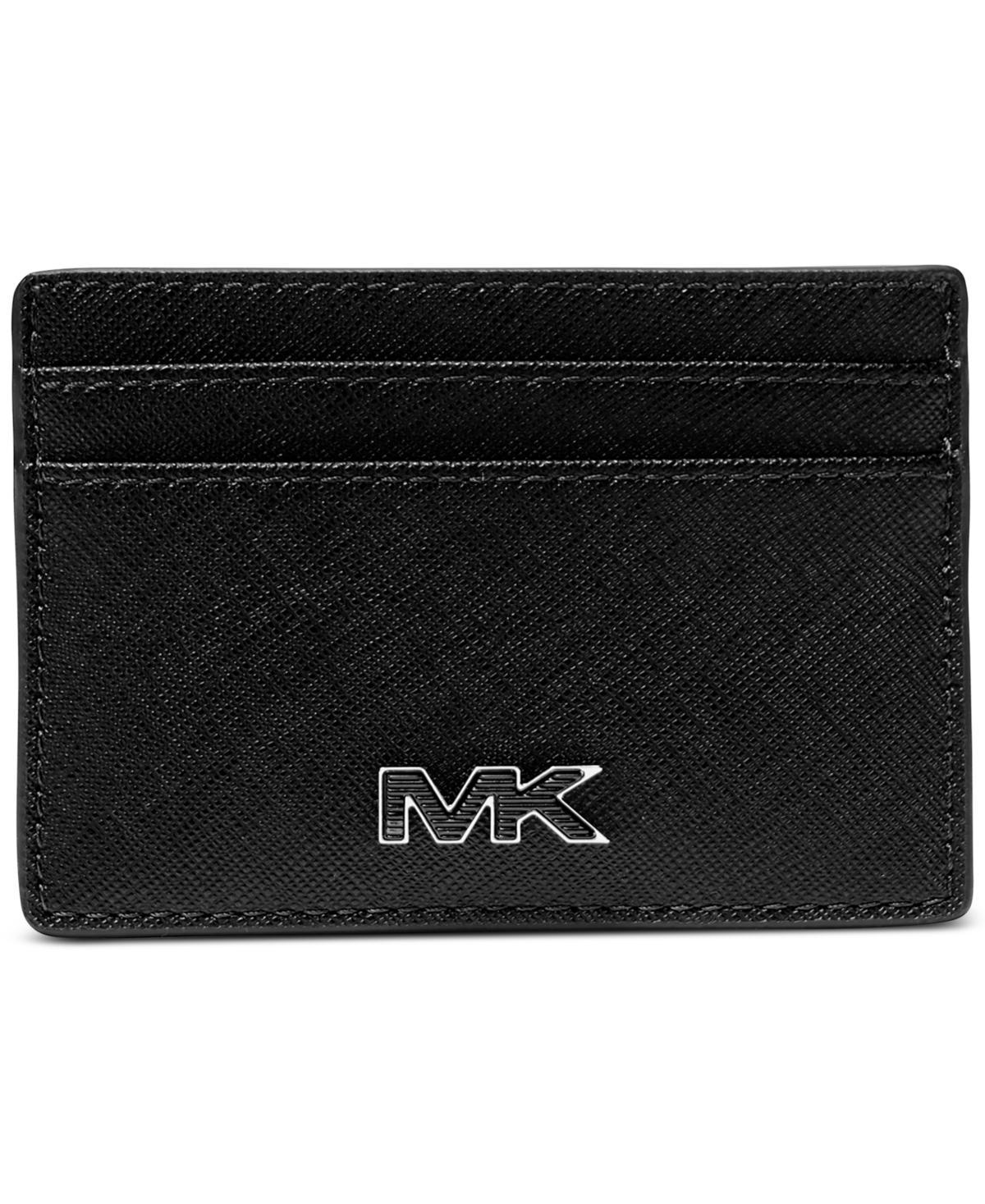 Michael Kors Mens Logo Card Case - Black Product Image