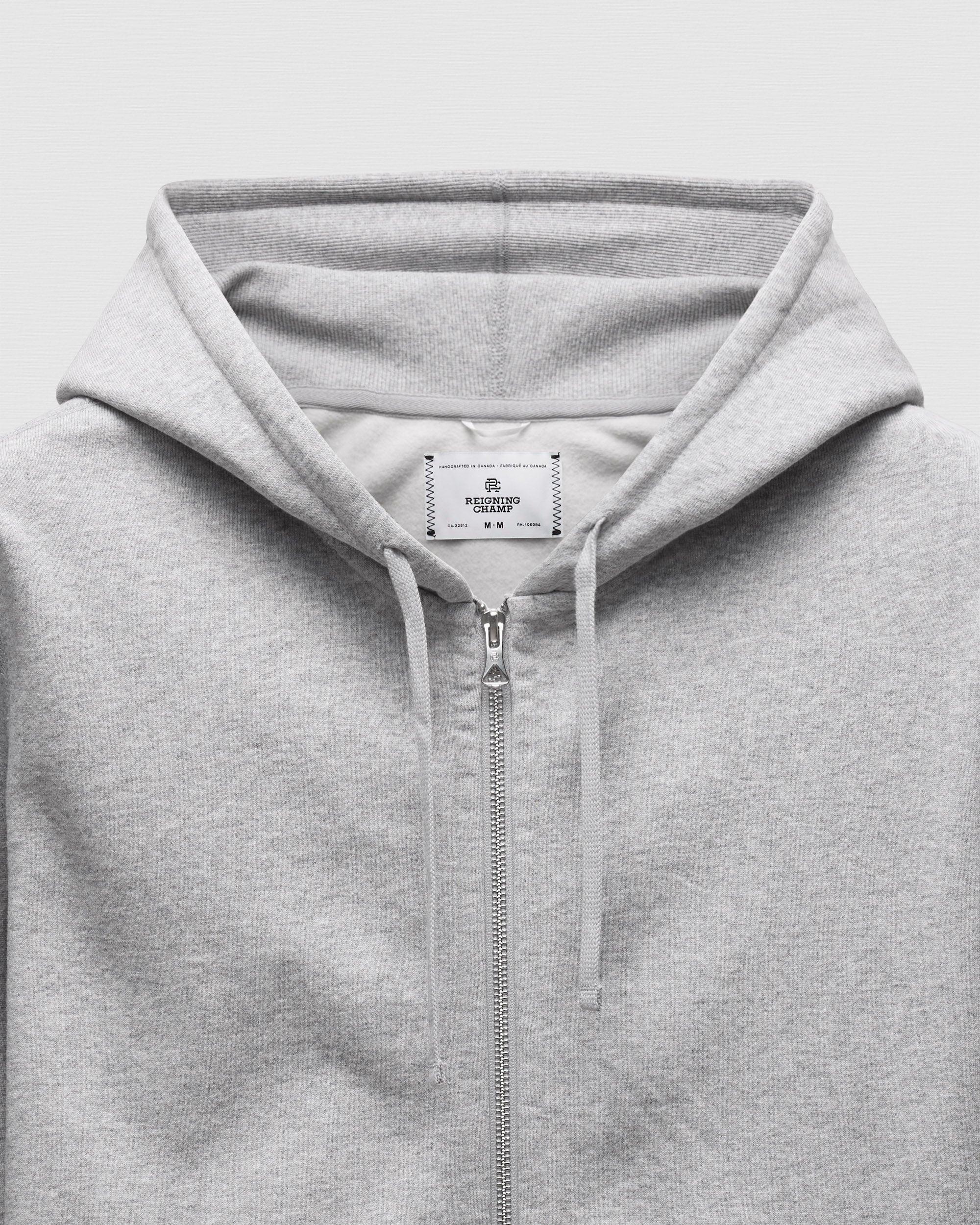 Heavyweight Fleece Standard Zip Hoodie - Vault Male Product Image