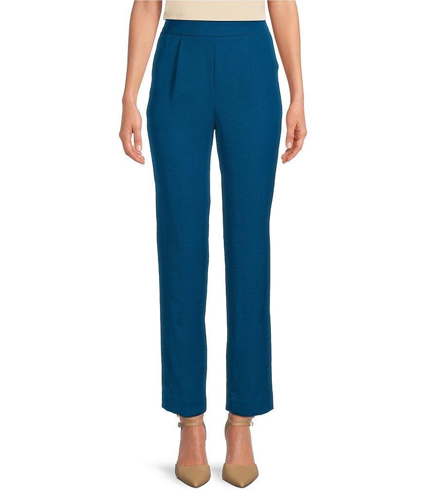 Skies Are Blue Recycled Mid Rise Elastic Waist Tapered Pants Product Image