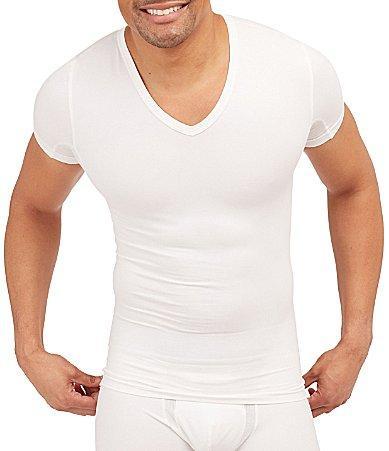 Spanx for Men Cotton Spandex V-Neck (Bright ) Men's Clothing Product Image