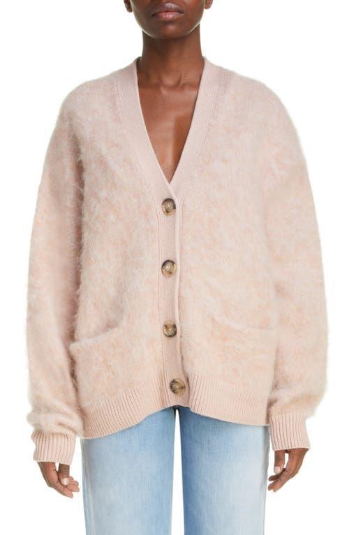 Acne Studios Rives Mohair & Wool Blend Cardigan Product Image