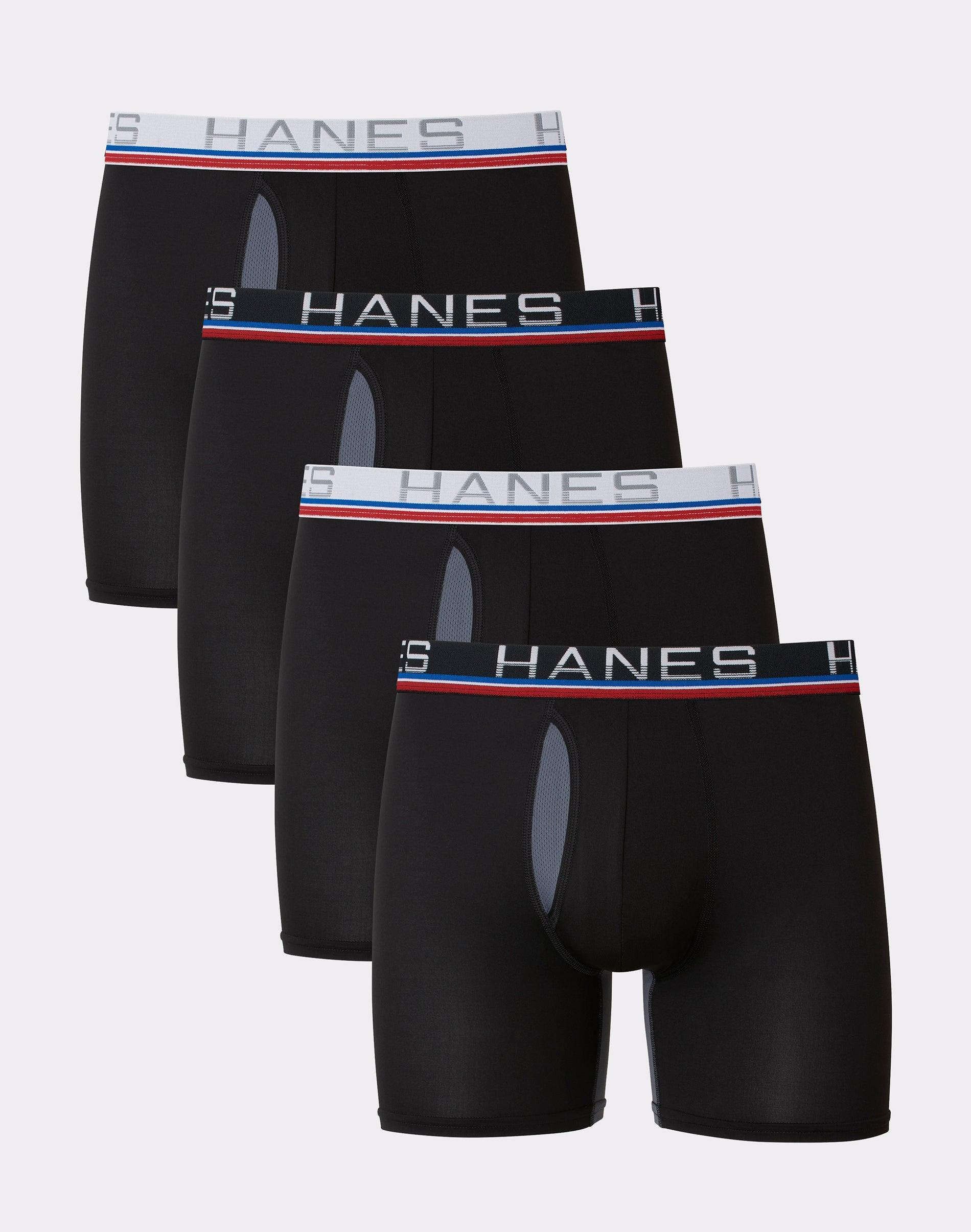 Mens Hanes 4-pack Sport X-Temp 2.0 Performance Boxer Briefs Product Image