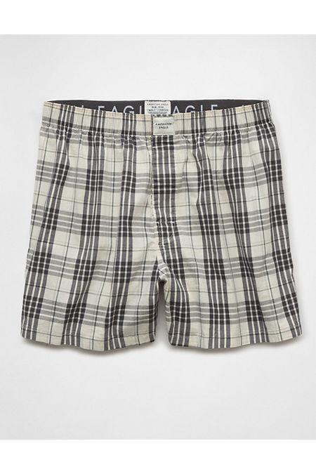 AEO Mens Plaid Stretch Boxer Short Men's Product Image