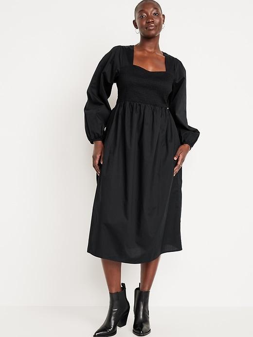 Fit &amp; Flare Midi Dress Product Image