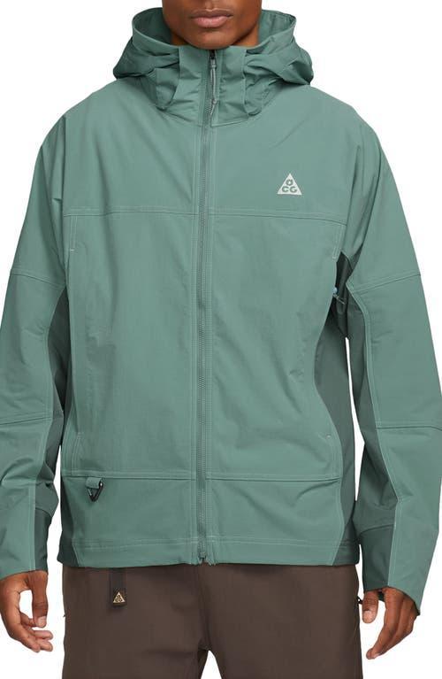 NIKE Acg Sun Farer Water Resistant Jacket In Bicoastal/vintage Green Product Image