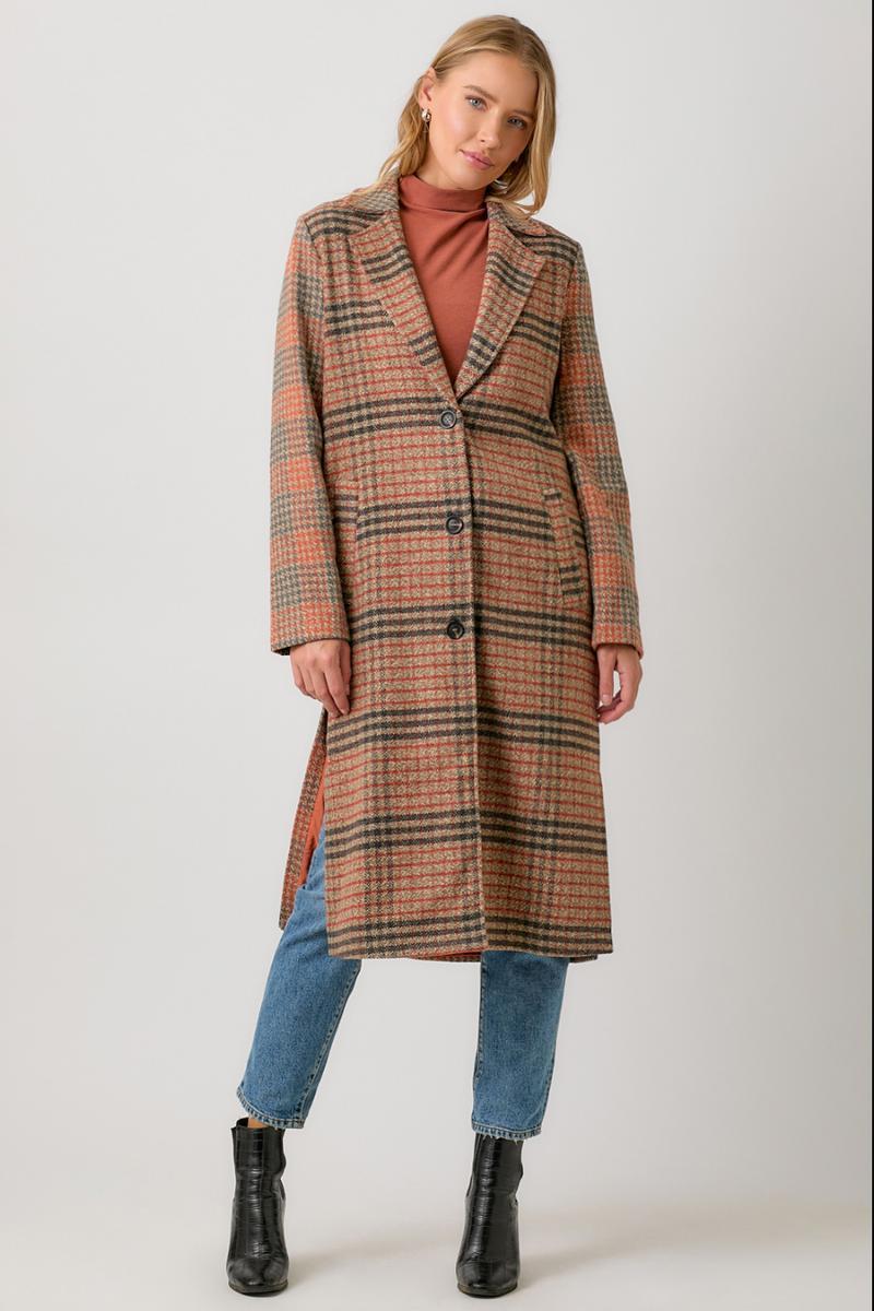 Mixed Media Long Coat product image