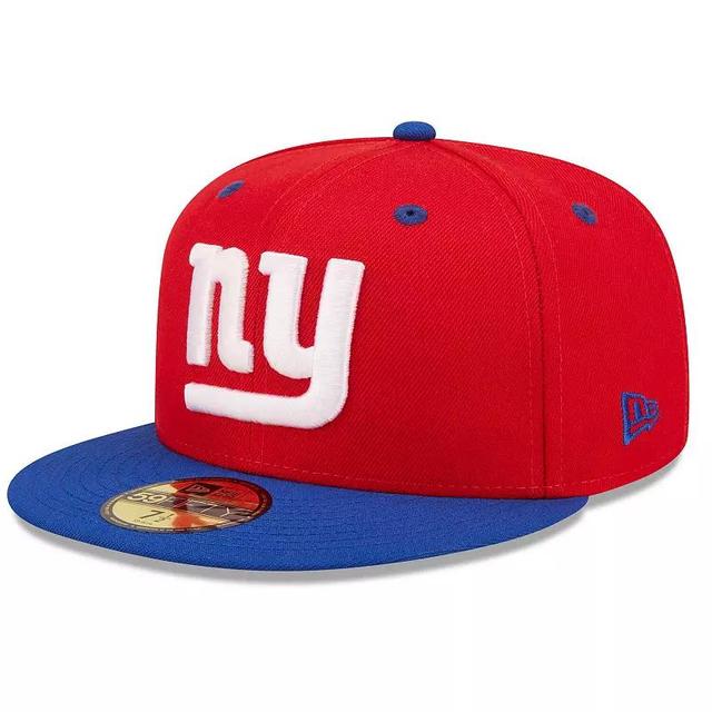 Mens New Era /Royal New York Giants Flipside 59FIFTY Fitted Hat Product Image