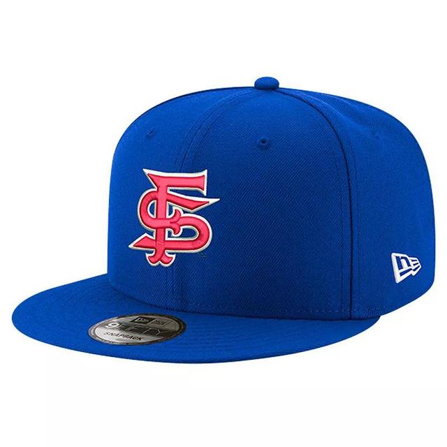 Mens New Era Royal Fresno State Bulldogs Team 9FIFTY Snapback Hat Product Image