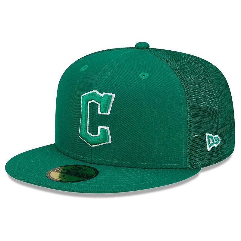 Mens New Era Green Cleveland Guardians 2022 St. Patricks Day On-Field 59FIFTY Fitted Hat Product Image