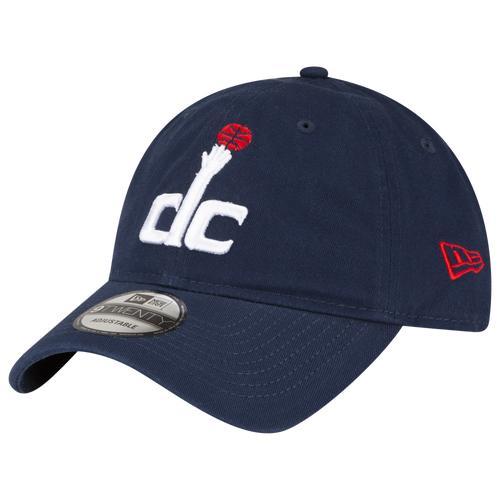 Mens New Era Navy Washington Wizards Team 2.0 9TWENTY Adjustable Hat, Wiz Blue Product Image