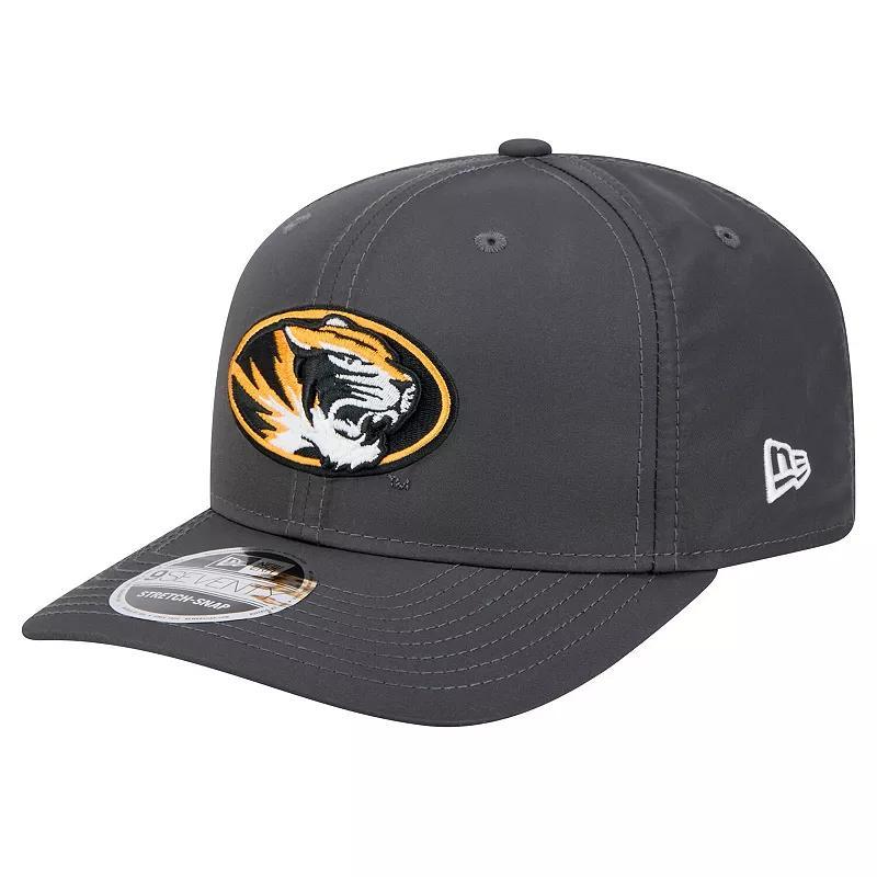 Mens New Era Charcoal Missouri Tigers 9SEVENTY Stretch-Snap Hat Product Image