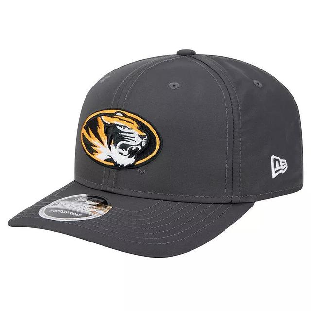 Mens New Era Charcoal Missouri Tigers 9SEVENTY Stretch-Snap Hat Product Image