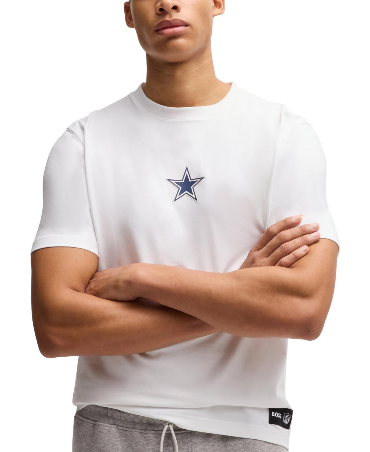 Unisex HUGO BOSS Navy Dallas Cowboys Brady T-Shirt, Adult Unisex, Size: XL, Blue Product Image