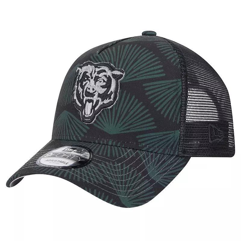 Mens New Era Chicago Bears Agave Trucker 9FORTY Adjustable Hat Product Image