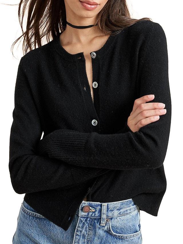 Womens Cashmere Cardigan Product Image