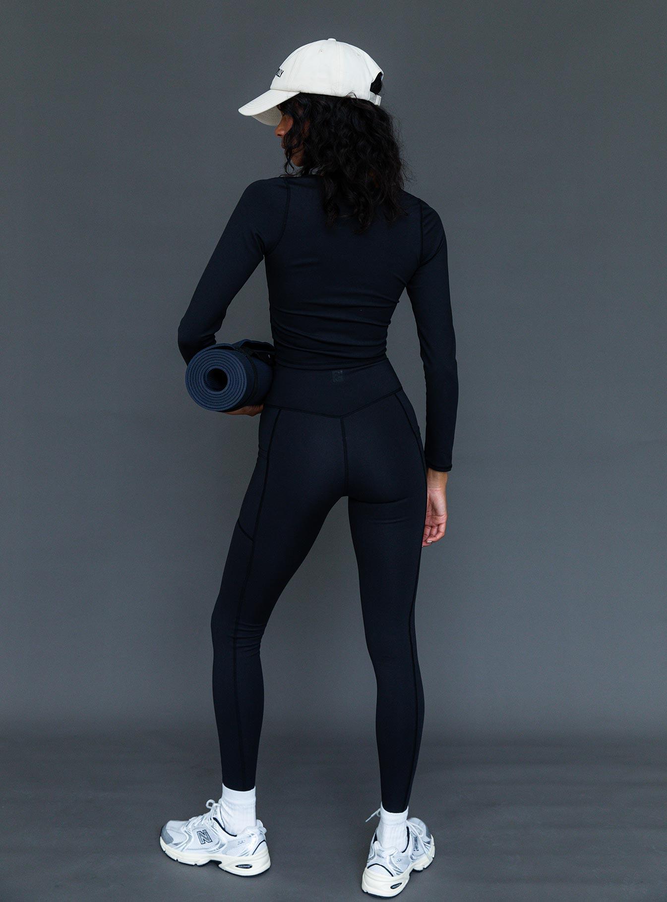 Thriving Activewear Top Black Product Image