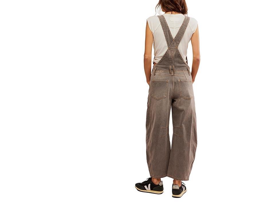 Free People Good Luck Overall (Archive Grey) Women's Dress Pants Product Image