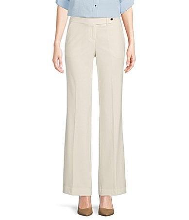 Calvin Klein Classic Fit Trouser Leg Stretch Luxe Pants Product Image